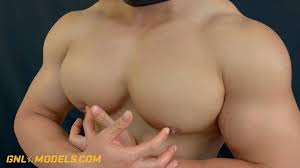 Muscular man worshipped, sucked, played and facials