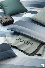 Mit Joop Deckt Es Sich Gut Wir Haben Seidige Bettwasche Im Sortiment Meinhoffi Hoffner Hoeffner Satin Bettwasche Kissen Decken Mako Satin Bettwasche