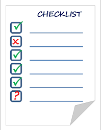 Checklist on paper sheet | Public domain vectors