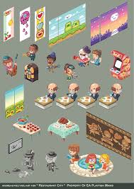 Restaurant City Vector Artwork On Behance City Vector Vector Artwork City Restaurants