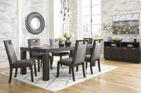 Signature Design By Ashley D73135 Brown Dining Room Set Brown Dining Room Dark Brown Dining Room Set