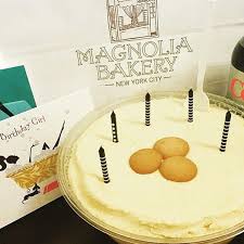 49 pudding birthday cakes ranked in order of popularity and relevancy. A Tub Of Banana Pudding As A Birthday Cake Is A Very Good Choice Happy Birthday Tag Someone Wi Magnolia Bakery New York Banana Pudding Magnolias Bakery