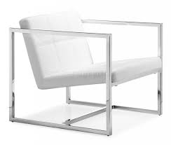 Maybe you would like to learn more about one of these? Black Or White Leatherette Modern Chair W Chrome Steel Frame