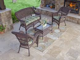 Chair King 1000 And No Cushions Lakeshore 4 Pc Aluminum Woven Resin Wicker Seating Group Resin Wicker Furniture Backyard Decor Furniture Chair