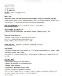 Sample Hr Executive Resume 7 Examples In Word Pdf Executive Resume Template Executive Resume Resume Templates