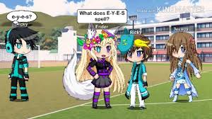 What Does E Y E S Spell I Gacha Studio Youtube