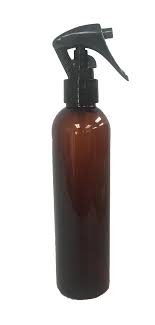 8 Oz Amber Plastic Bottle W Trigger Sprayer Amber Spray Bottle Spray Bottle Bottle
