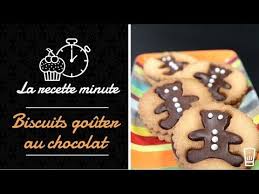 Recette Minute Biscuits Gouter Au Chocolat Cerfdellier Le Blog En 2020 Recette Biscuit Chocolat Biscuits Dessert
