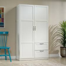 Maybe you would like to learn more about one of these? Sauder Select 40 Wide Wardrobe Storage Cabinet White Finish Walmart Com Walmart Com