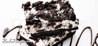 Cara buat aiskrim vanilla homemade ; Kek Aiskrim Vanilla Oreo Bukuresepi Com