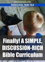 Finally A Simple Discussion Rich Bible Curriculum Jess Connell Bible Curriculum Bible Study Curriculum Bible For Kids