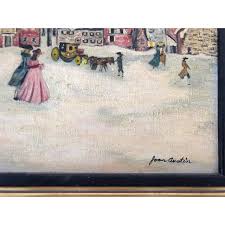 Usually, for an image size of 4 x 6 inches, you could use a 6 x 8 or 8 x10 inches frame. Winter Scene Painting 14x18 Frame Size Signed Chairish