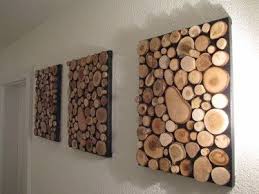 Bild Aus Einzelnen Holzscheiben Holzscheiben Into The Woods Diy Holz