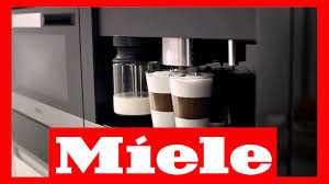 Says add beans, but there are beans in machine. How To Descale Miele Whole Bean Coffee System Cva 4070 And Cva 4075 Youtube