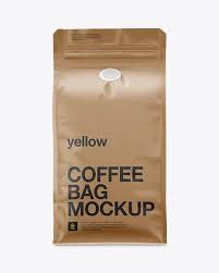Download Kraft Coffee Bag Mockup Front View In Bag Sack Mockups On Yellow Images Object Mockups In 2020 Bag Mockup Mockup Free Psd Free Psd Mockups Templates PSD Mockup Templates