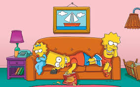 Teams Background Simpsons Couch