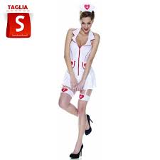 I nostri vestiti di carnevale sono resistenti, economici e vengono consegnati in 24 ore a casa tua! Costume Infermiera Sexy Donna Taglia S Con Vestitino E Calze Bakaji
