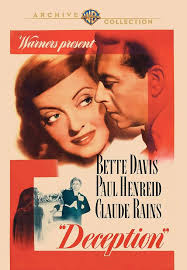 Deception : Rapper, Irving, Davis, Bette, Rains, Claude, Henreid, Paul,  Abbott, John, Fong, Benson: Amazon.nl: DVD & Blu-ray