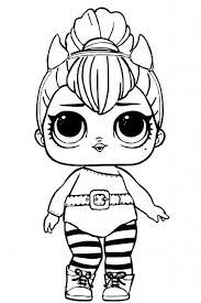 Print een kleurplaat van een grappige l.o.l. Pin By Petra Fisher Clijnk On Lol Surprise Unicorn Coloring Pages Cute Coloring Pages Family Coloring Pages