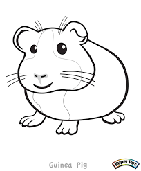 You might also be interested in coloring pages from guinea pig category. Cute Guinea Pig Coloring Page Novocom Top