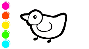 Dunia sekolah gambar hitam putih drawing binatang. Glitter Duck Cara Melukis Dan Mewarna Itik Untuk Anak Youtube