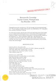 OCCGS REFERENCE ONLY