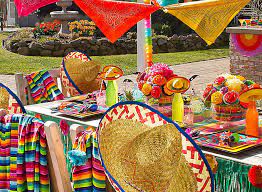 Perk up your fiesta party with pinatas, hanging decorations, centerpieces and more colorful décor! Colorful Fiesta Theme Party Ideas Party City