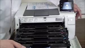 Hp shall not be liable for technical or editorial errors or omissions contained herein. Hp Color Laserjet Pro M252dw Unboxing Setup Youtube