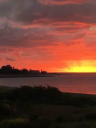 Sunrise over Lordship, CT 9/16/16 | Sunrise, Celestial, Sunset
