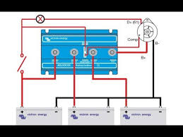 The battery cable and key switch harness installed in the equipment may be substituted for the test harness shown. Tips Installing A Battery Isolator On A Boat Youtube