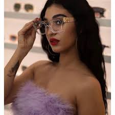 NEW Miu Miu MU04UV Oversized Square Eyeglasses in Clear