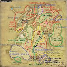 蒼天編 モブハントやクエストモンスターの配置図メモ ６マップ Ff14 雨の音が好き