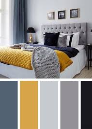 Blue Mustard Greys Black Bedroom Colours Yellow Bedroom Decor Yellow Master Bedroom Mustard And Grey Bedroom