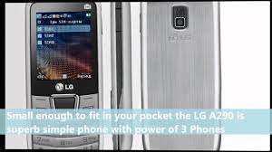 LG A290 3х симочный телефон.mp4 - YouTube