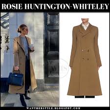 She is best known for her work for lingerie retailer victoria's secret, for. Rosie Huntington Whiteley In Camel Coat And Black Ankle Boots On February 6 I Want Her Style What Celebrities Wore And Where To Buy It Celebrity Style