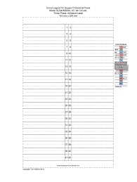 Free electrical panel schedule template pdf word excel. Circuit Legend For Square D Electrical Panel Model Codemath Com 2020 2021 Fill And Sign Printable Template Online Us Legal Forms