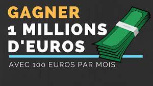À 0,15 centimes la pièce, vous en aurez un milliard et cinq cents millions. Comment Gagner 1 Millions D Euros En 20 Ans Avec 100 Par Mois Youtube