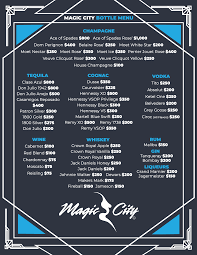 Check spelling or type a new query. Menu Magic City Kitchen