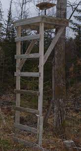 We have had enough experience building and hunting from box stand deer blinds to know which parts deteriorate first (so it can now be avoided), to what items. 11 Free Diy Deer Stand Plans Deer Stand Deer Hunting Stands Deer Stand Plans