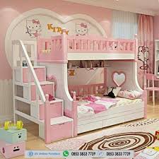 Tempat tidur umumnya dilengkapi dengan rangka yang dapat membuat anda menjadi lebih nyaman saat beristirahat atau tidur. Tempat Tidur Tingkat Minimalis Ranjang Susun Anak 3 Bed Kayu Jati Halaman 1 Kompasiana Com