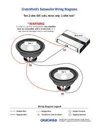 Learn how to wire two dual 4 ohm car subwoofers to a 4 ohm final impedance using the series parallel wiring method. Subwoofer Wiring Diagrams With Diagram Sonic Electronix Gooddy Org Best Of Dual 1 Ohm Webtor Me Subwoofer Wiring Wiring Speakers Car Audio Installation