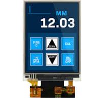2.8 inch IPS Resistive Touchscreen TFT LCD