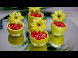 Creative Fruit Ideas Food Decoration Art Carving Fruit Youtube Easy Food Art Amazing Food Art Gourmet Food Art