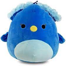 Boba, tea, boba tea, bubble, bubble tea, coffee, latte, squishmallow, squishmallows, squish, mallow, brown, cute, kawaii, drink, food. Squishmallows 12 Inch Plush Priscilla The Blue Peacock Target