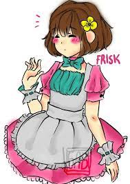 Frisk maid | Anime Art Amino