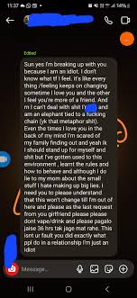 Fuck this shit i gave her everything, a shoulder to cry on, fun dates,  first kiss and this is how she breaks up, randomly without any indication :  rTeenIndia