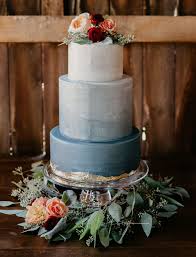 Black And Red Ombre Cake Romantic Bridal Inspiration With A Dreamy Fit And Flare Lace Gown Green Wedding Shoes Blue Wedding Decorations Burgundy Wedding Cake Wedding Cakes Blue