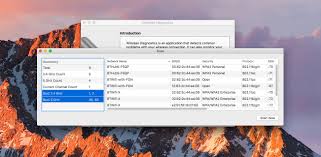 For casual use or not too deep analysis, the wireless diagnostics seem to work just fine. How To Access The Wifi Scanner In Macos Sierra Let S Talk Tech
