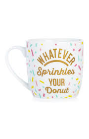 Best Part Of Waking Up Is Folgers In Your Cup Jingle Donut Mug Order Yours At Boardman Printing Visit Https Www Facebook Com Boardmanprinting Mugs Cute Coffee Mugs Tea Mugs