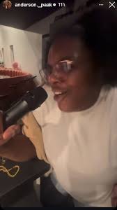 This Week In Weak… , We find the one & only @anderson._paak , having some  quality family time. Busting , out Weak in the kitchen, with mic in hand! ,  Not “Cause & Kid Is Youuuuuu!” 😂😂😂 , And he